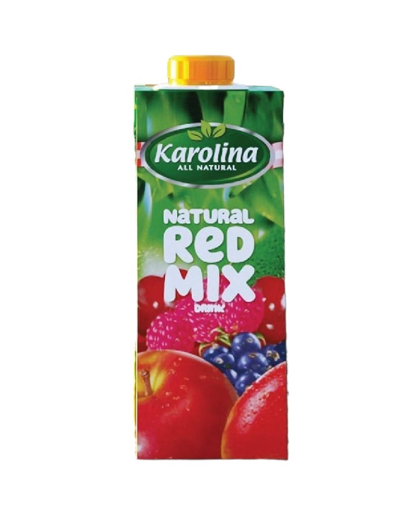 كارولينا مشكل احمر 250 مل * 24