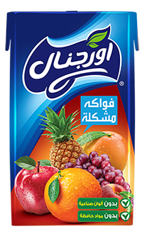 اورجينال عصير فواكه مشكلة كرتون 125 مل