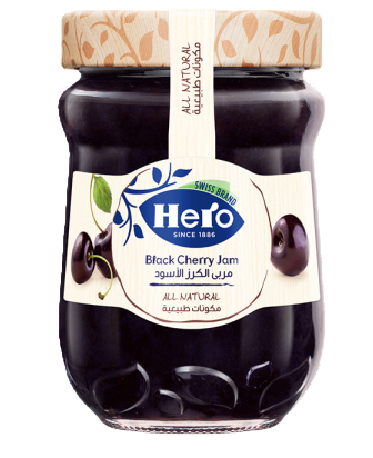 هيرو مربى كرز اسود 350 غم