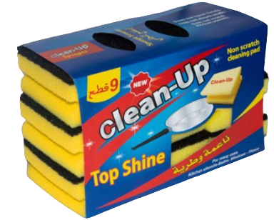 لايت ويف سفنجة جلي 9 قطع