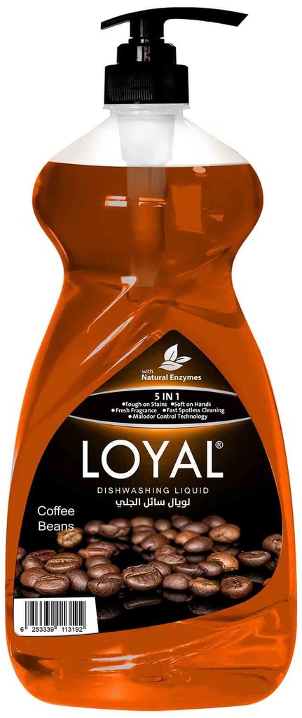لويال سائل جلي بالانزيمات قهوة 1.5 لتر