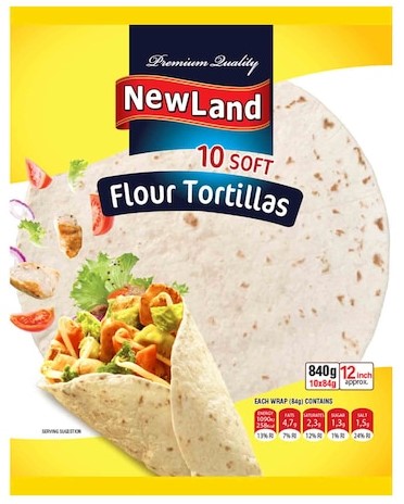 نيولاند تورتيلا (12 انش ) 84 غم