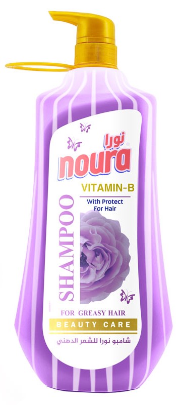 نورا شامبو للشعر الدهني 1.5 لتر
