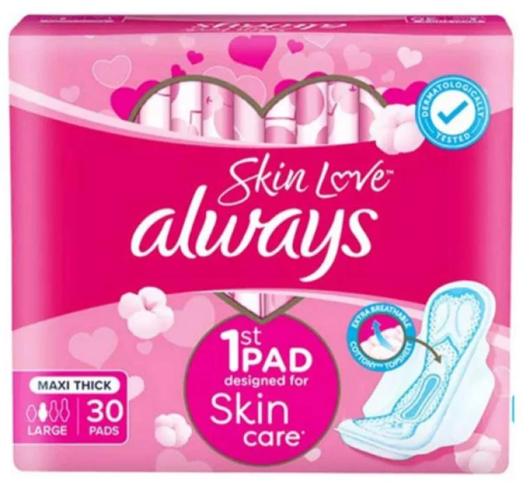 اولويز فوط صحية ماكسي سميكة طويلة 30 قطعة