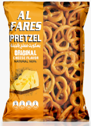 الفارس برتزل مقرمشات الذرة بنكهة الجبنة 100 غم