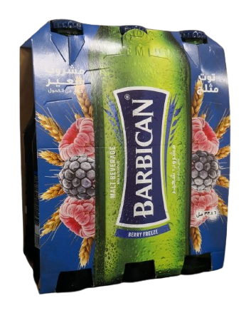 بربيكان توت مثلج زجاج 330 مل* 6