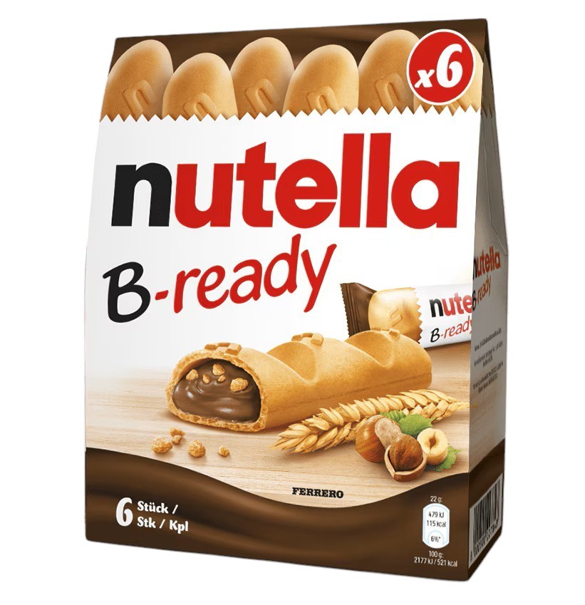 نوتيلا بي ريدي 132غم *حبة