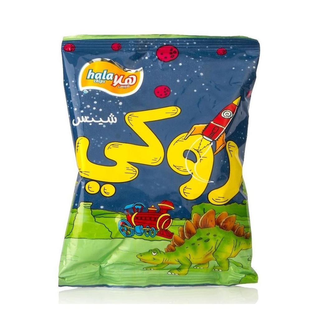شيبس هلا روكي جبنة  50 غم*25