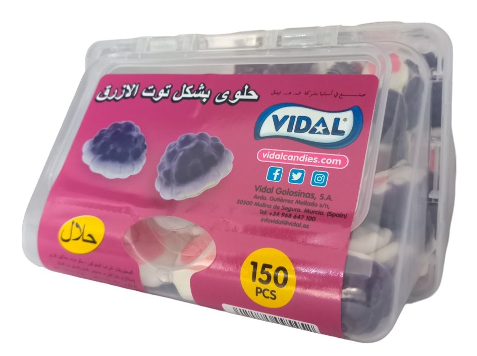 فيدال كاندي شكل توت الازرق