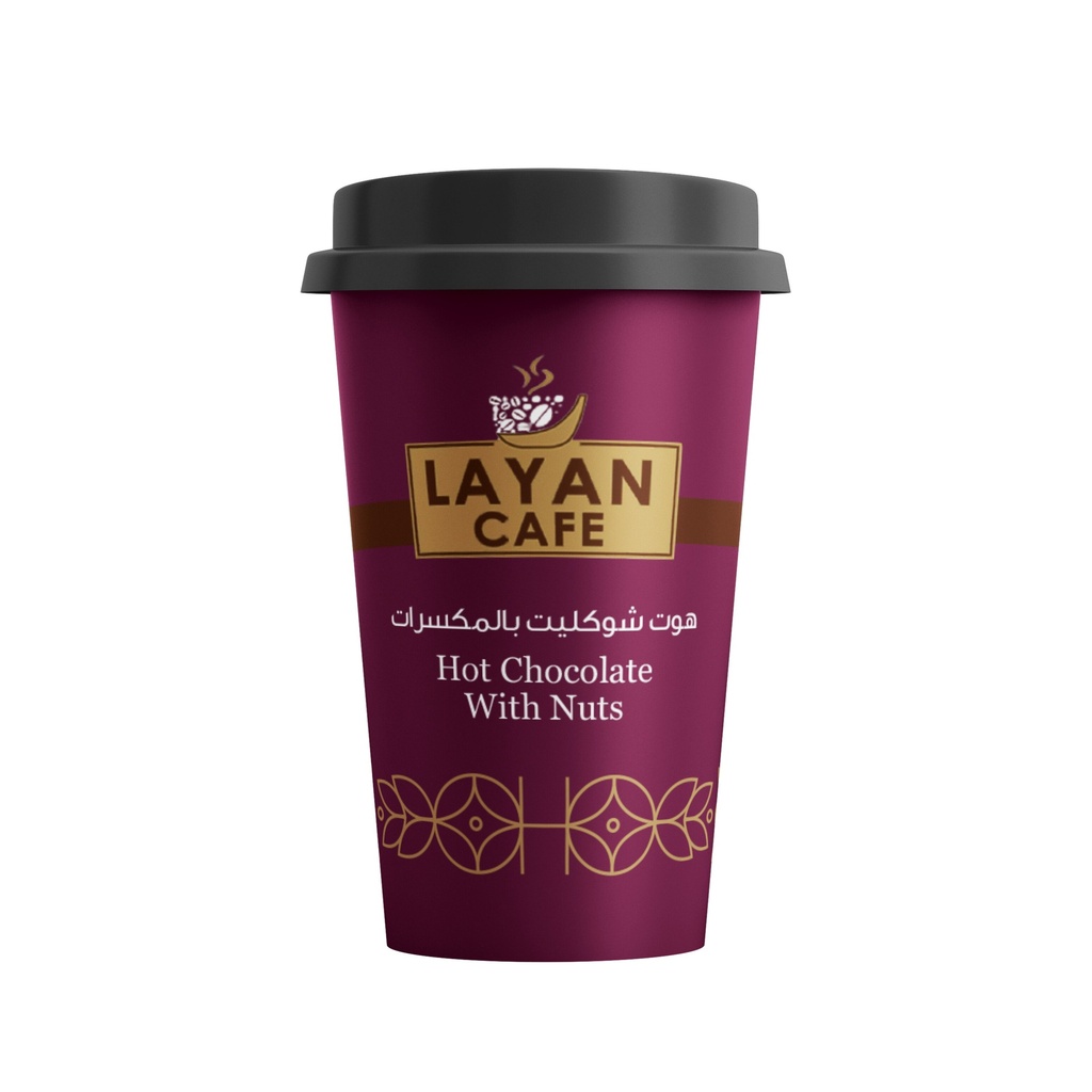 ليان كاسات هوت شوكليت بالمكسرات 30غم * 12