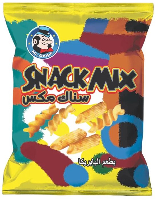 مستر شيبس سناك مكس 80غم *20