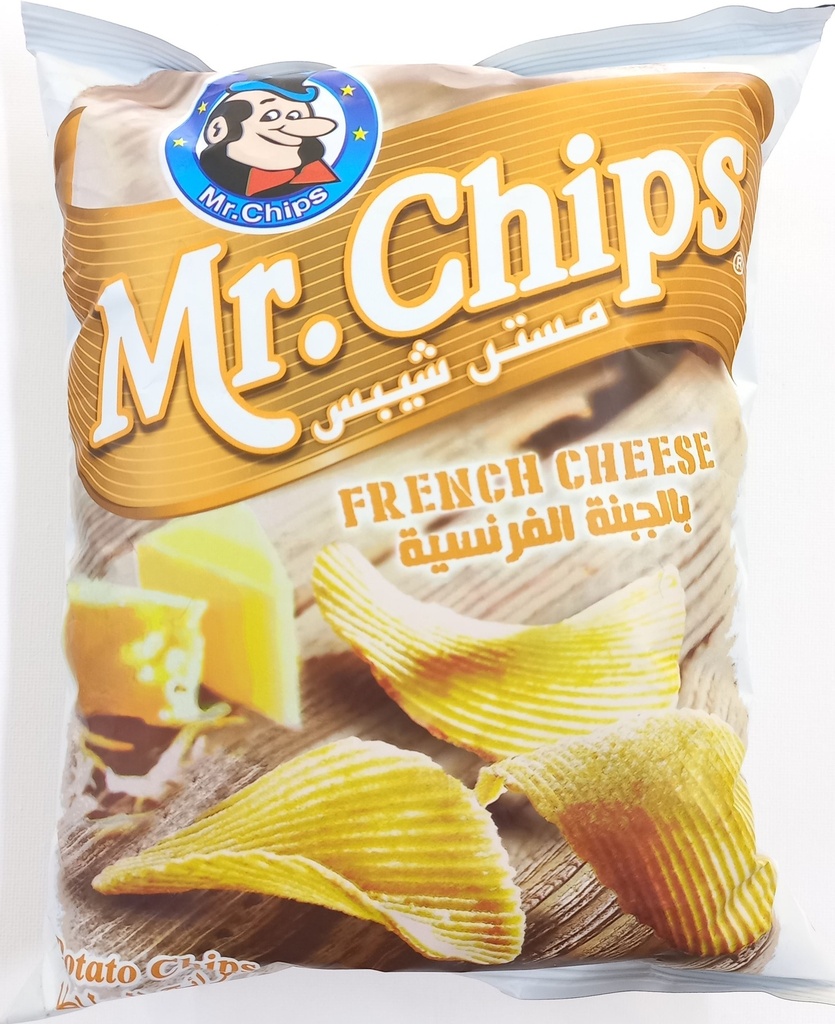 مستر شيبس جبنة فرنسية 72 غم*20