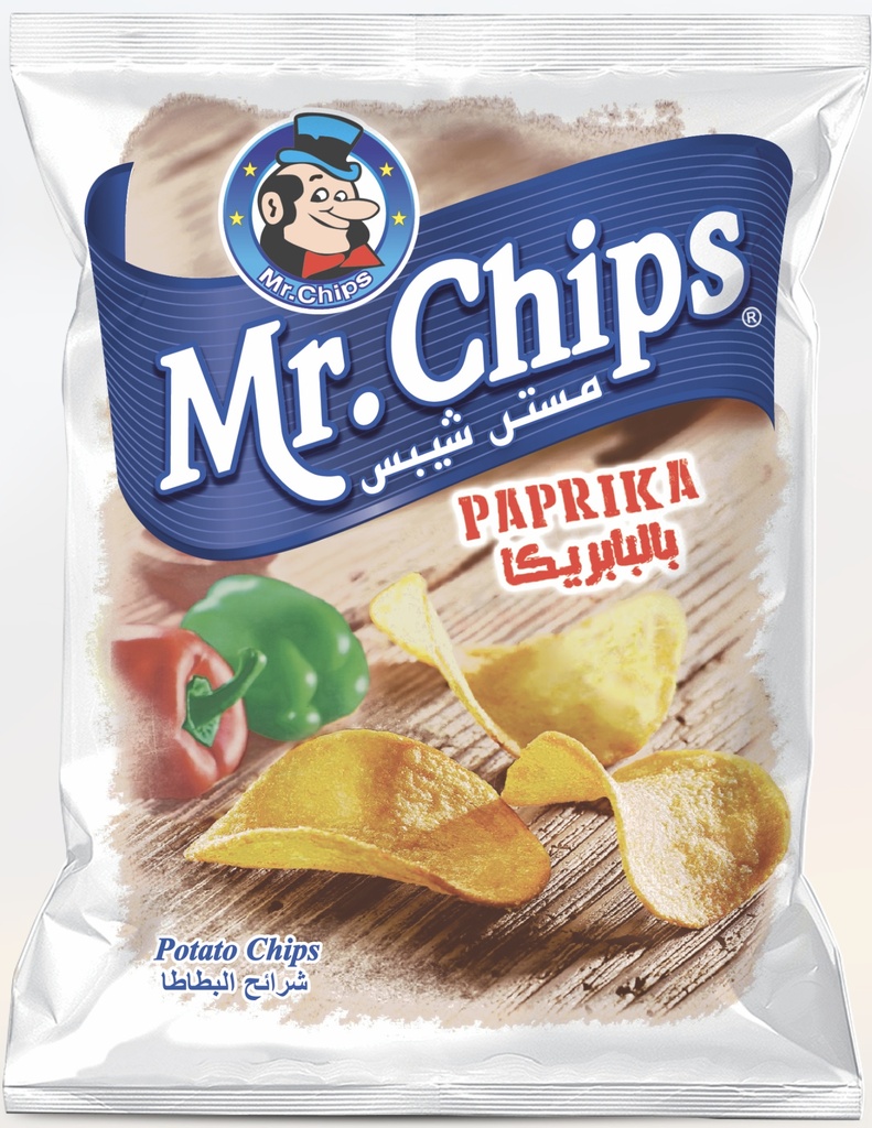 مستر شيبس بابريكا 72 غم*20