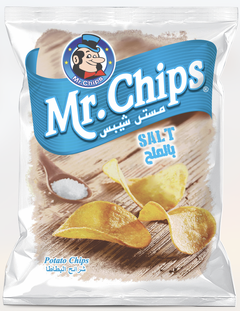 مستر شيبس ملح 72 غم*20