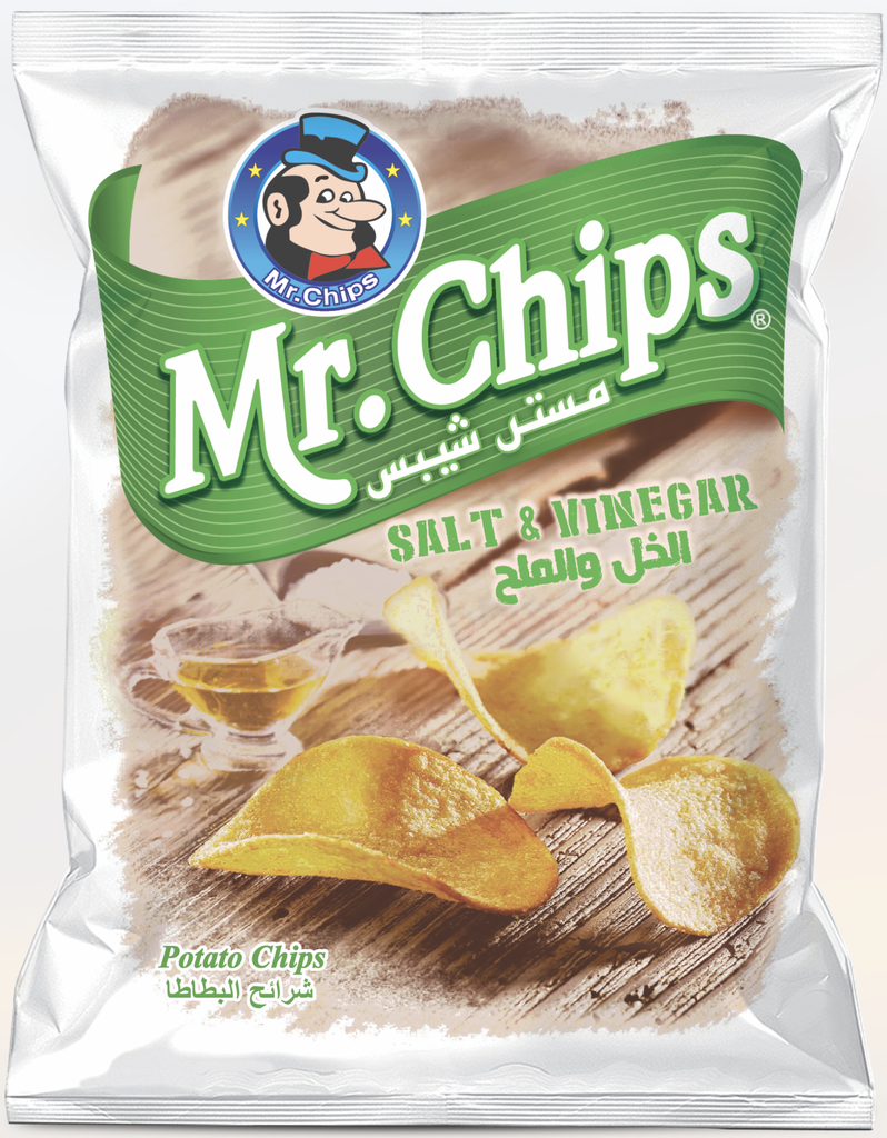 مستر شيبس ملح وخل 72 غم*20