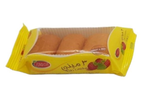 جوردينا 3 ميني سويس رول بالتوت 40 غم