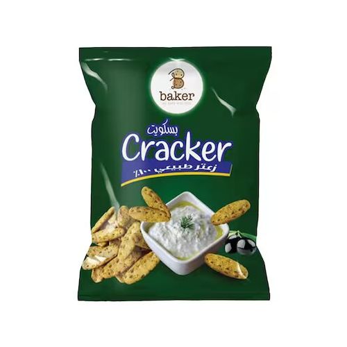 بيكر بسكويت كراكر بنكهة الزعتر 25 غم