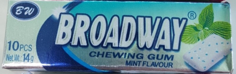 علكة برودواي بنكهة النعناع 14 غم