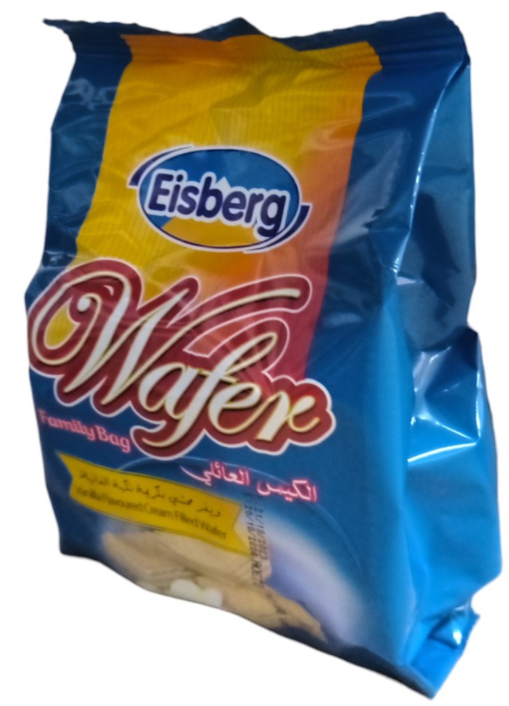 ايسبرج ويفر اكياس فانيلا 80 غم