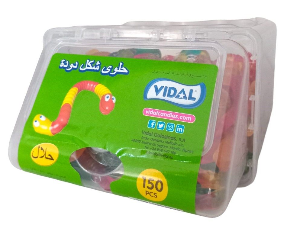 فيدال كاندي شكل دودة #####