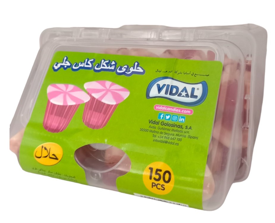 فيدال كاندي شكل كاس جلي