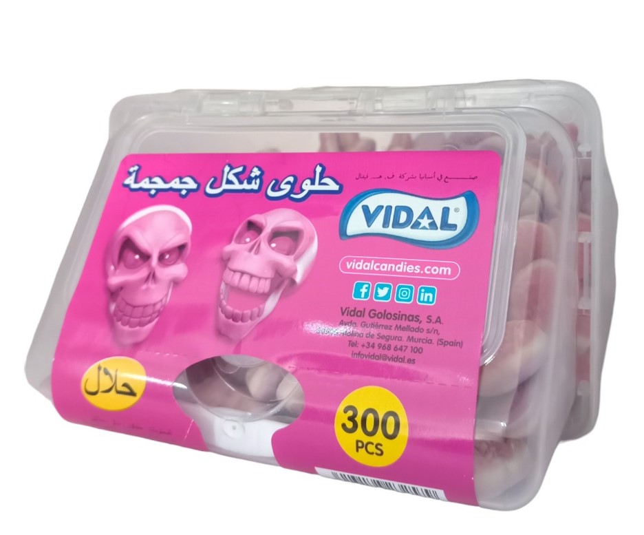 فيدال كاندي شكل جمجمة