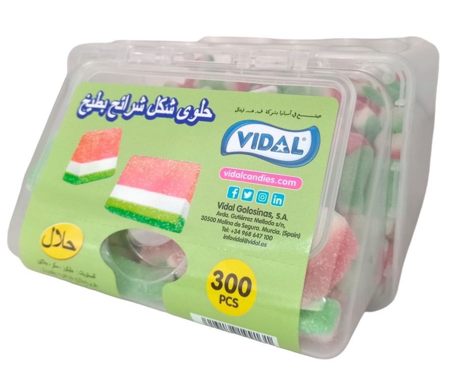 فيدال شكل شرايح بطيخ * 300 حبة