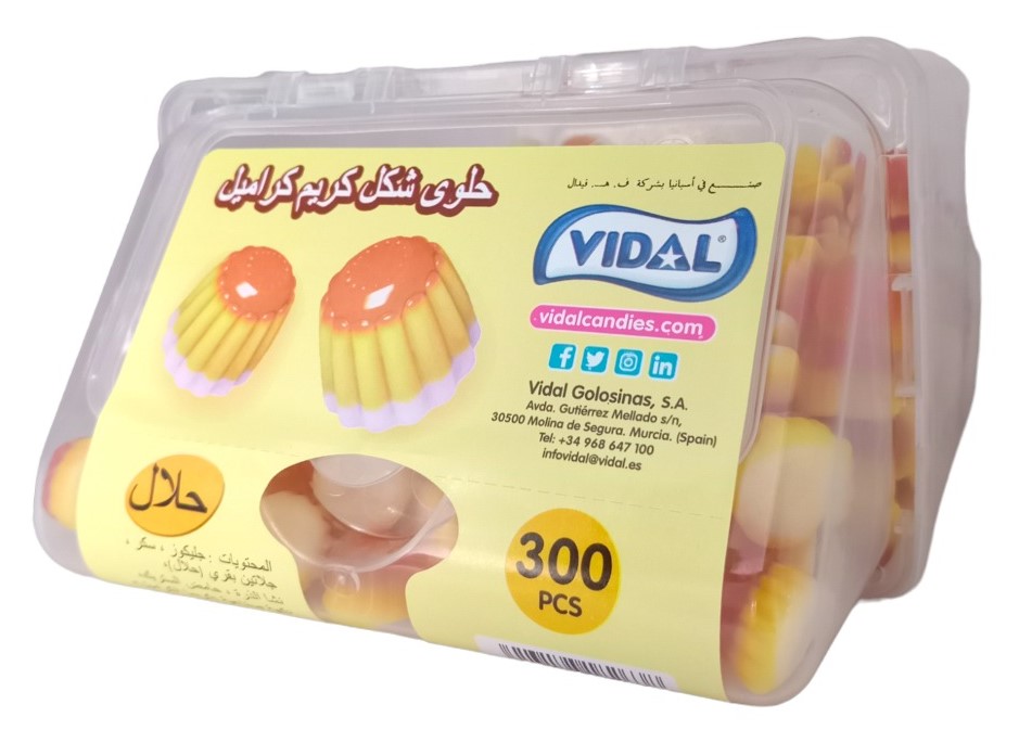 فيدال كاندي شكل كريم كراميل