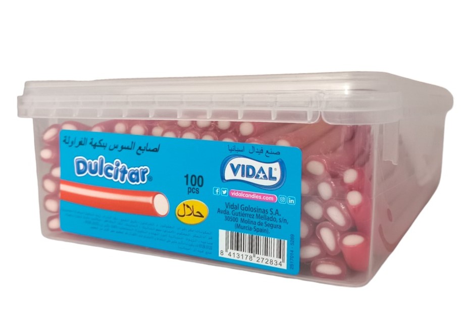 فيدال كاندي اصابع السوس بنكهة الفرولة *100