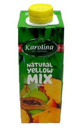 كارولينا مشكل اصفر 250 مل * 24