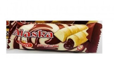 الاسكا اصابع ذرة بالشوكولاتة 16 غم