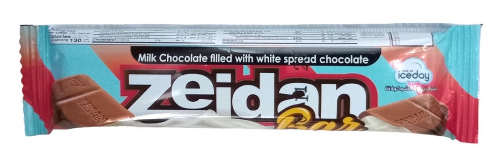 زيدان بار بالحليب  25 غم
