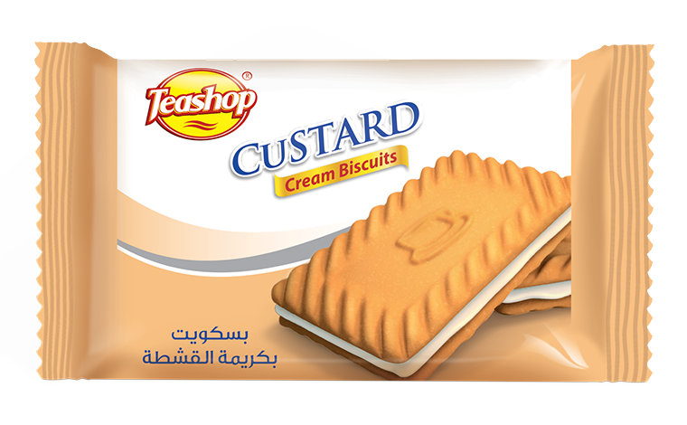 تيشوب بسكويت قشطة بالكريمة 25 غم
