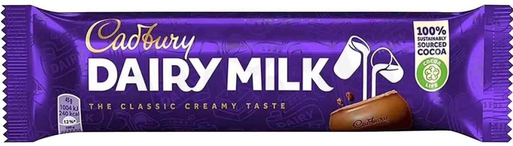 كادبوري ديري ميلك شوكولاتة 9 غم