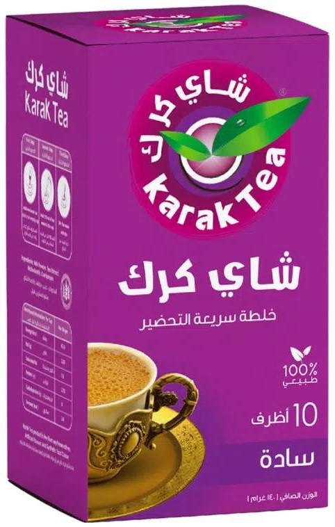 شاي كرك سادة 20 غم * 10