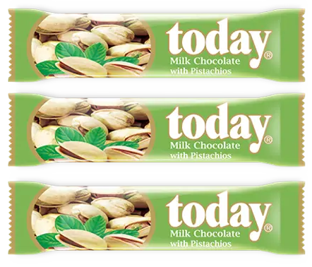 توداي شوكلاتة بالفستق الحلبي 38  غم * 3