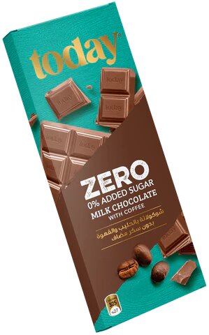 توداي بار شوكلاتة بالقهوة زيرو 60  غم