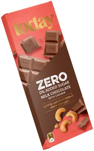 توداي بار شوكلاتة بالكاشو زيرو 60  غم
