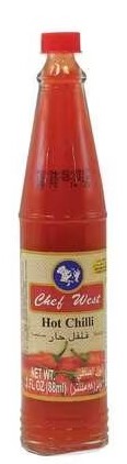 شيف ويست صلصة الفلفل الحار 88 مل