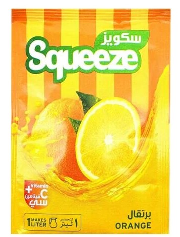 سكويز برتقال 25 غم 