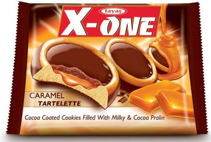 اكس ون بسكويت كراميل 21 غم *24