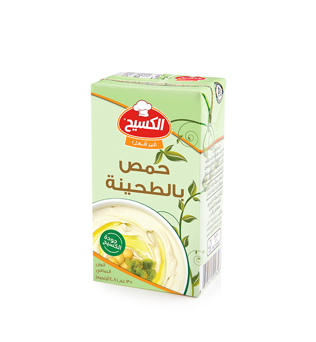 الكسيح حمص بالطحينة 135 غم*48