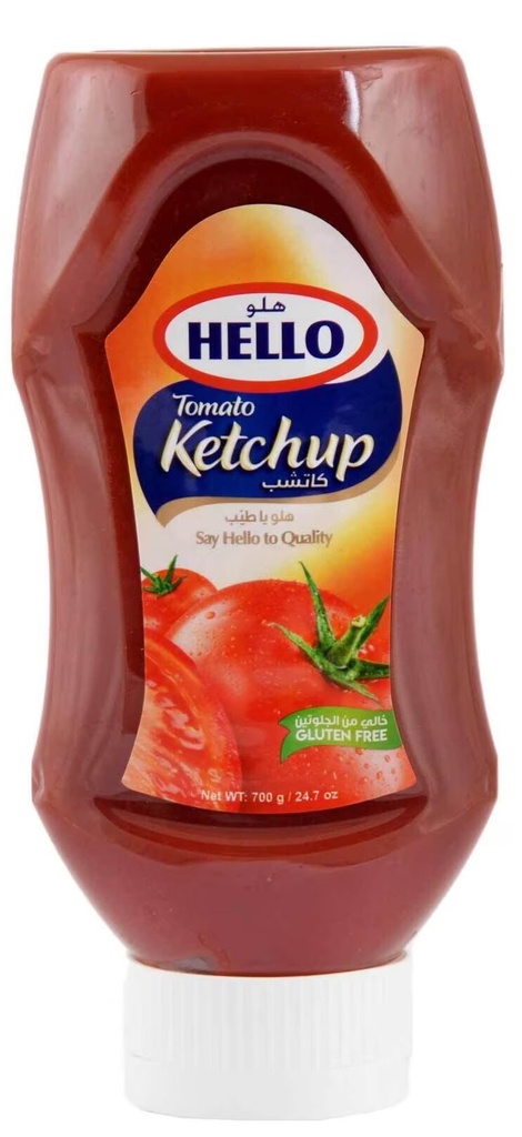 هلو كاتشب خالي من الجلوتين 700 غم