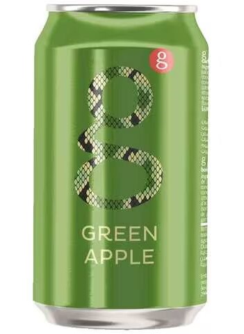 جي مشروب غازي تفاح اخضر 300 مل