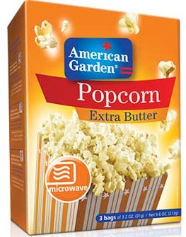 اميريكان جاردن بوشار بالزبدة اضافية 91 غم