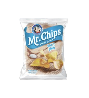 مستر شيبس بطاطا ملح 13 غم
