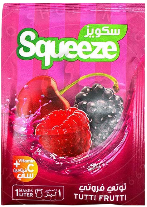 سكويز توتي فروتي 25 غم