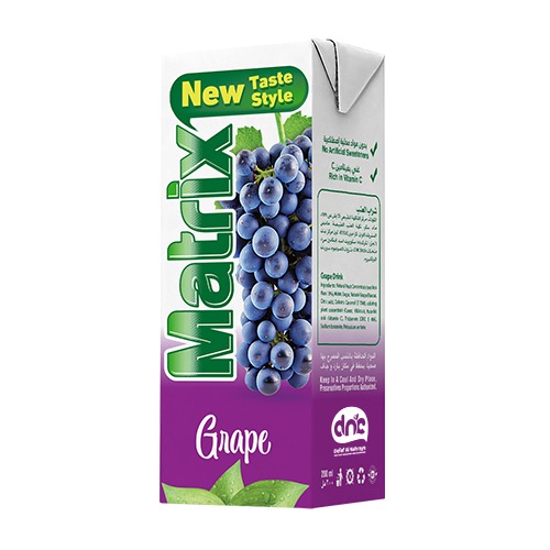 ماتركس عصير عنب 200 مل