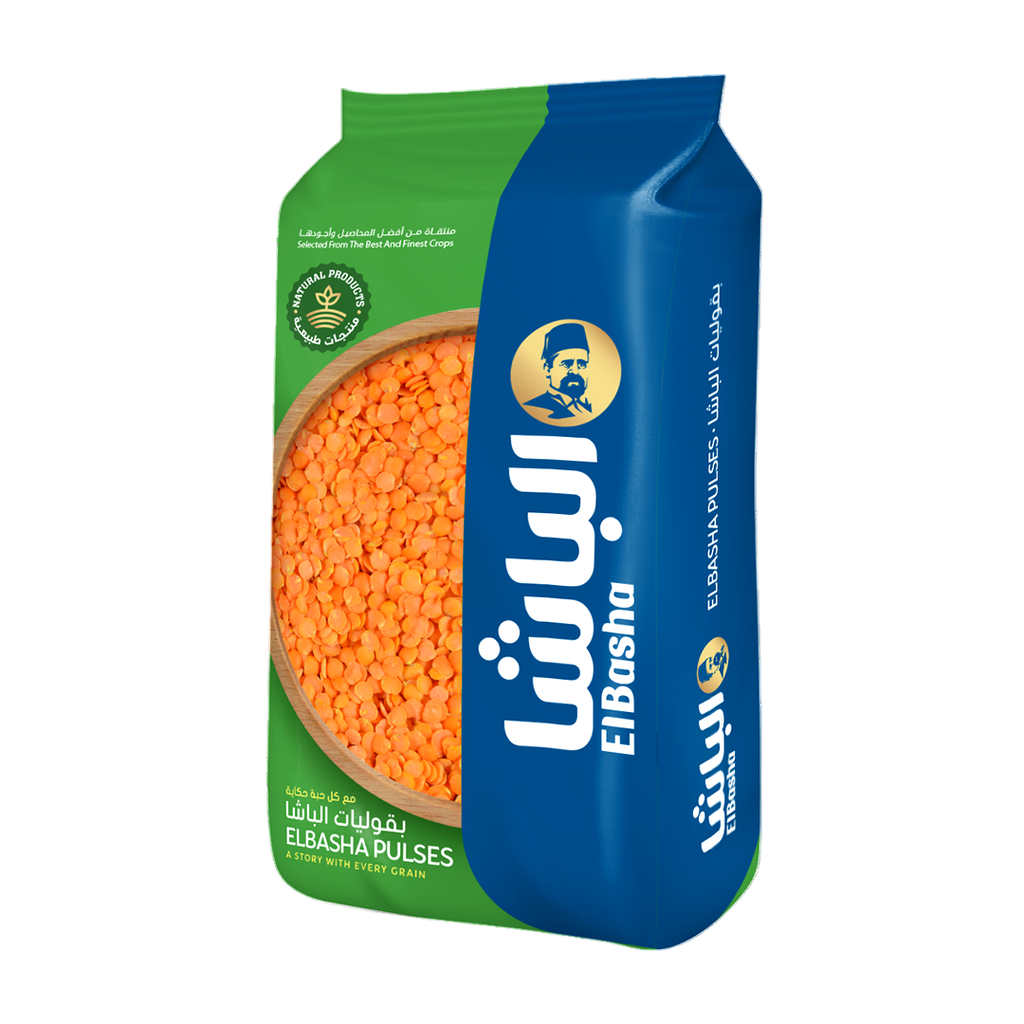 الباشا عدس مجروش 800 غم