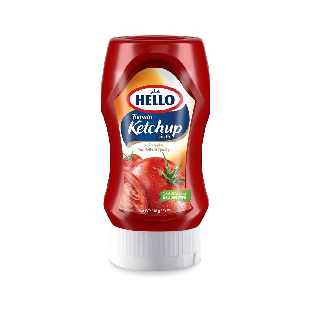 هلو كاتشب خالي من الجلوتين 340 غم